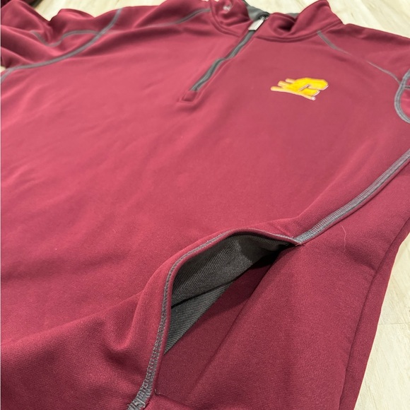 Central Michigan Chippewas Under Armour Quarter-Zip Pullover Jacket Medium - Picture 6 of 8